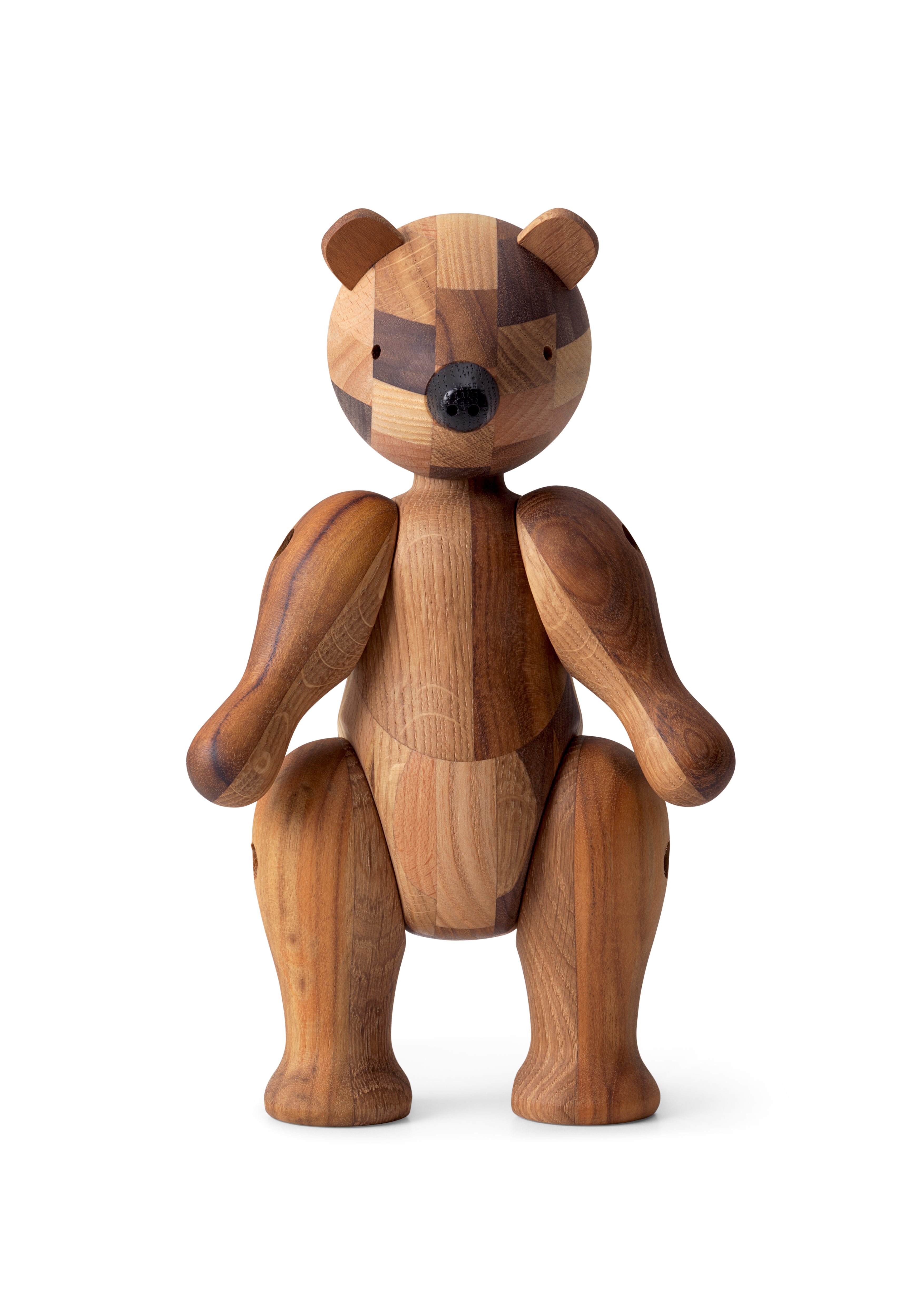 Reworked jubilæum bjørn, mellem - mix træ